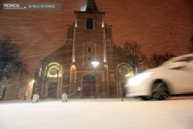 2013 - Roncq sous la neige