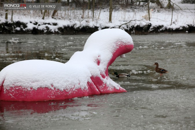 2013 - Roncq sous la neige