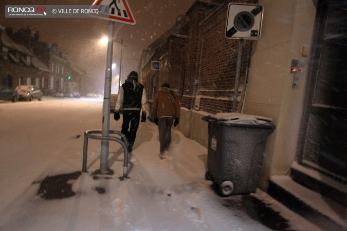 2013 - Roncq sous la neige