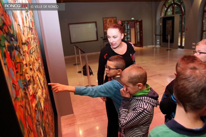 2013 - Arts Visuels à l'école avec Mahjoub Ben Bella