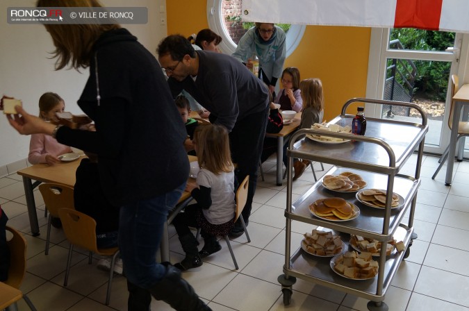 2013 - Petit déjeuner américain à l'école Kergomard