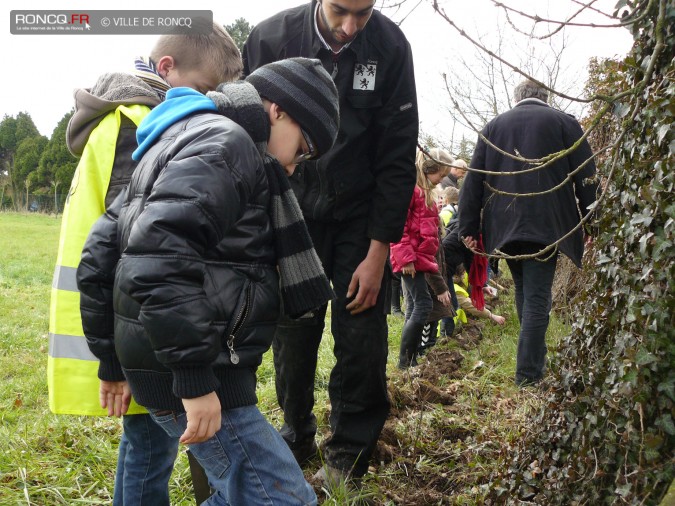 2013 - Plantation d’une charmille au Blanc-Four