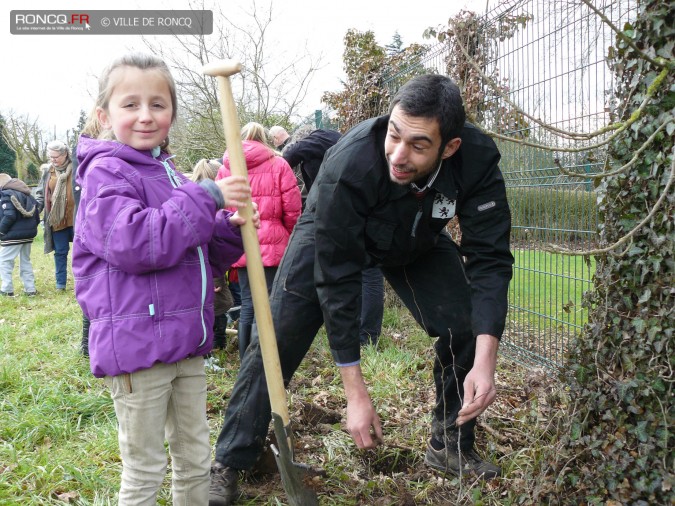 2013 - Plantation d’une charmille au Blanc-Four