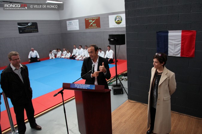 2013 - Inauguration du dojo municipal