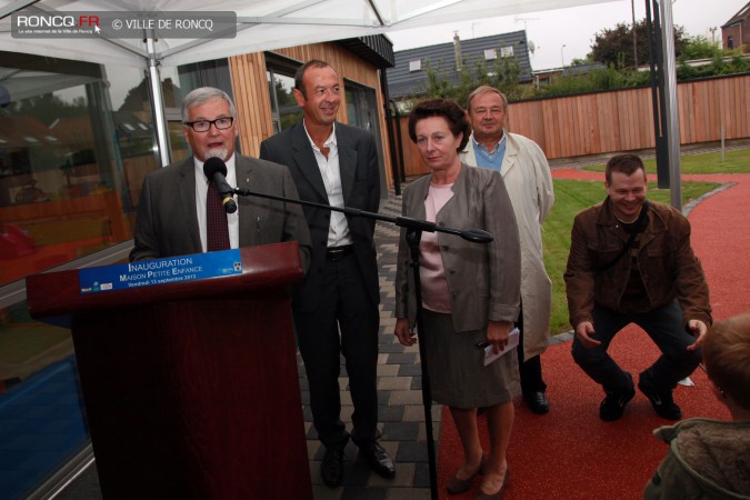 2013 - Inauguration de la Maison Petite Enfance