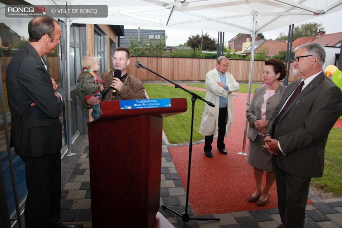 2013 - Inauguration de la Maison Petite Enfance