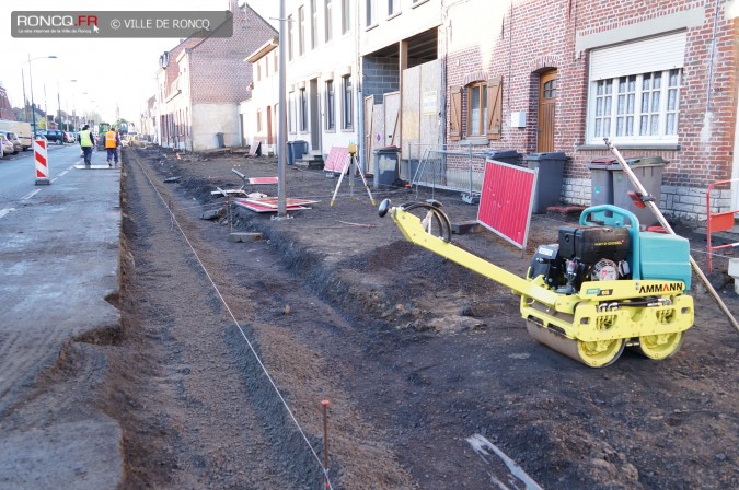 2014 - Rue de Lille BF des nouveaux trottoirs