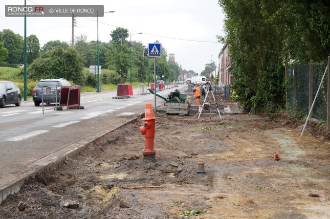 2014 - Trottoir rue de Lille