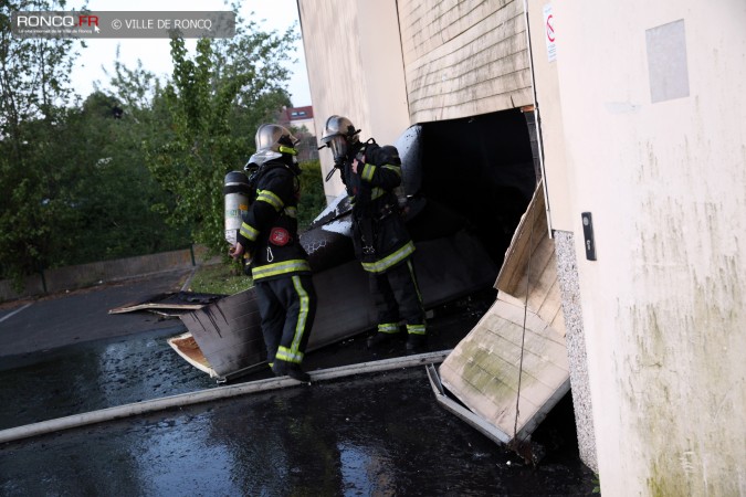 2015 - Incendie ateliers