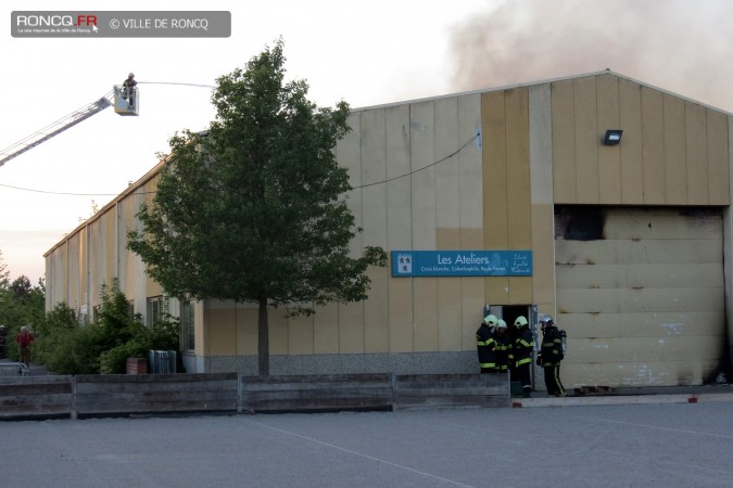 2015 - Incendie ateliers