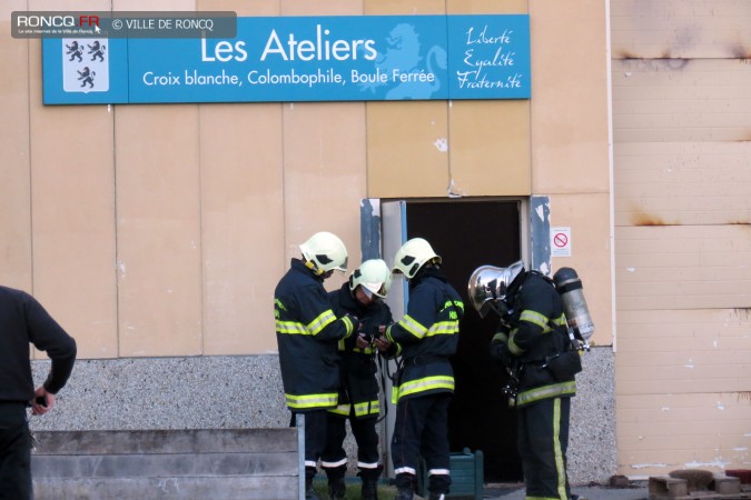 2015 - Incendie ateliers