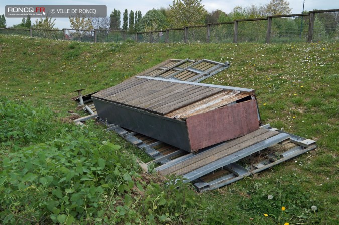 2017 - travaux skate park