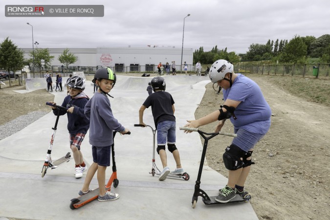 2017 - inauguration skate park