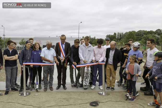 2017 - inauguration skate park