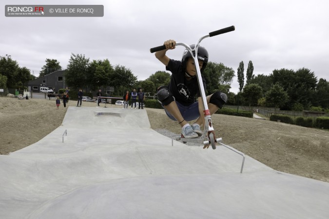 2017 - inauguration skate park