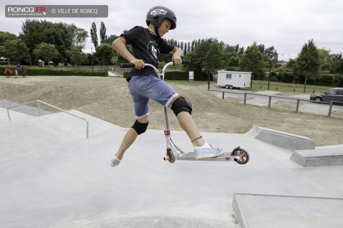 2017 - inauguration skate park