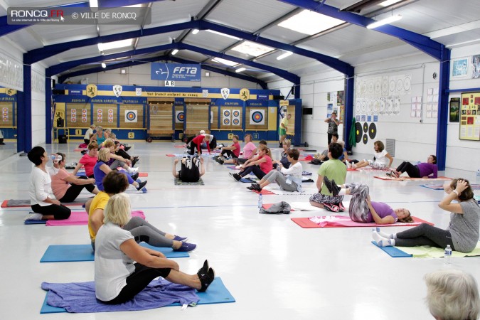 Seance de gymnastique pour les seniors