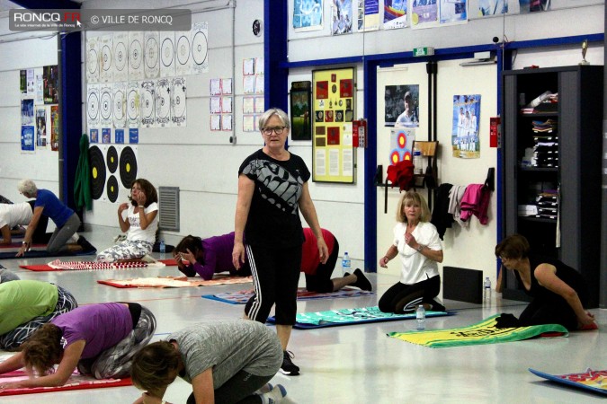 Seance de gymnastique pour les seniors