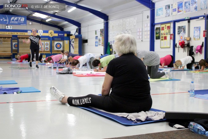 Seance de gymnastique pour les seniors