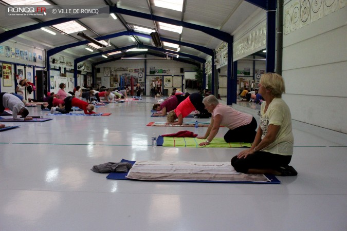 Seance de gymnastique pour les seniors