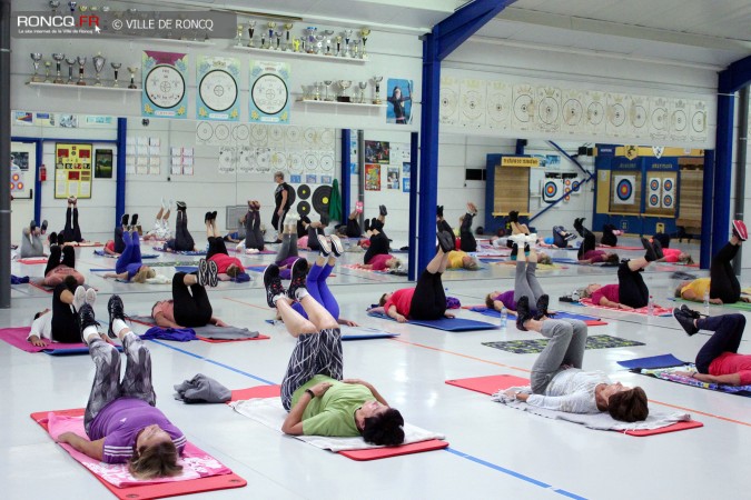 Seance de gymnastique pour les seniors