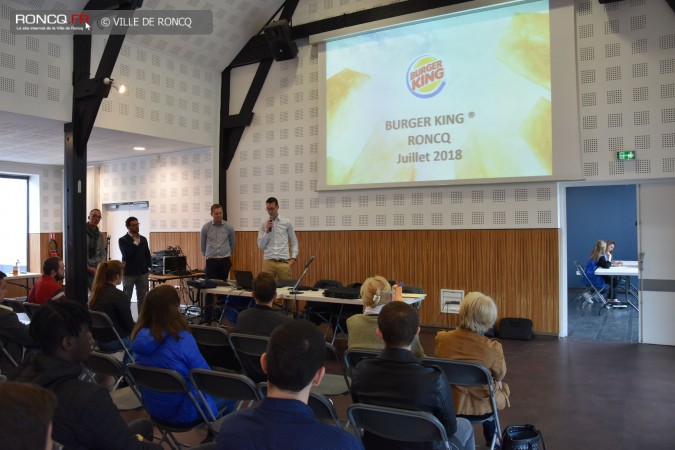 2018 - Burger King recrutement