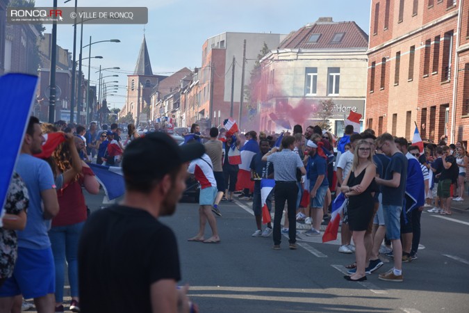 2018 -  victoire Mondial foot