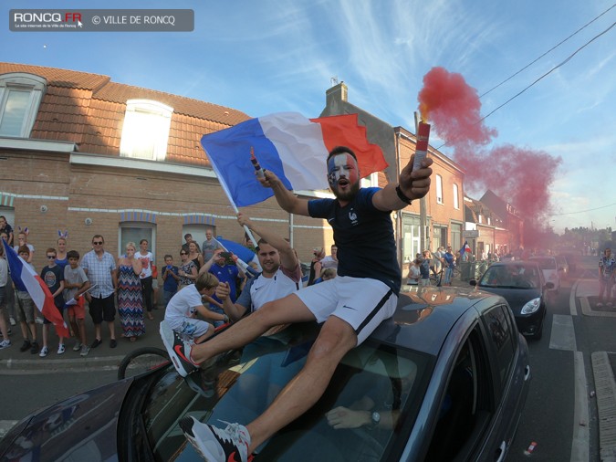 2018 -  victoire Mondial foot