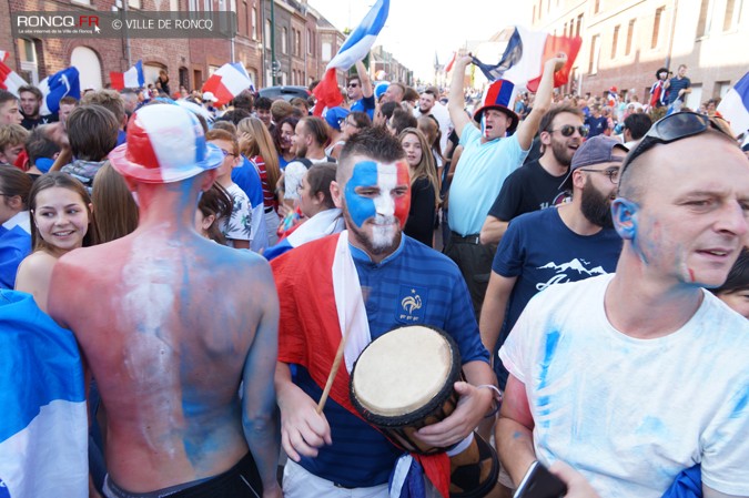 2018 -  victoire Mondial foot