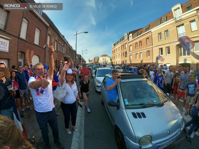 2018 -  victoire Mondial foot