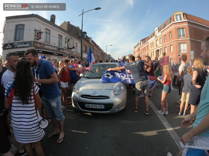 2018 -  victoire Mondial foot