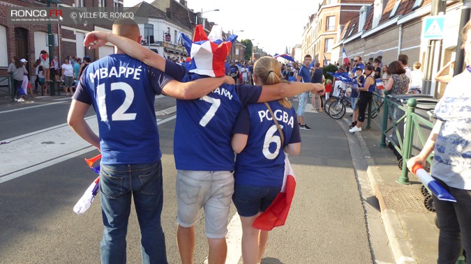 2018 -  victoire Mondial foot