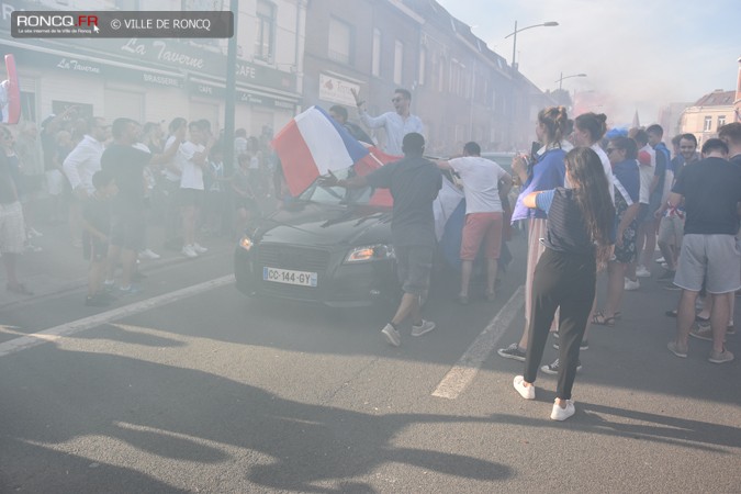 2018 -  victoire Mondial foot