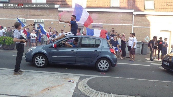 2018 -  victoire Mondial foot