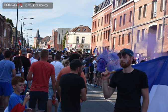 2018 -  victoire Mondial foot