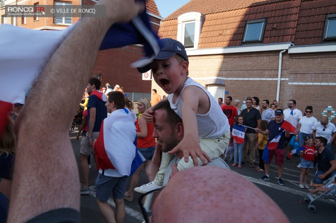 2018 -  victoire Mondial foot