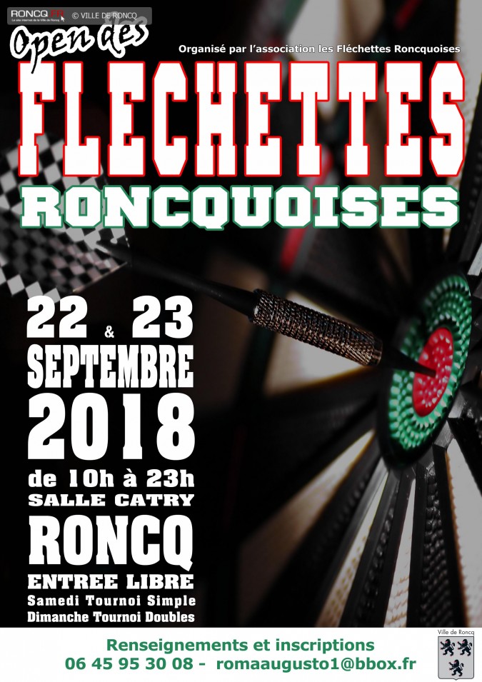 2018 - open flechettes annonce