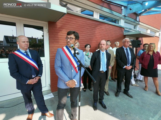 2018 - inauguration ecole Neruda