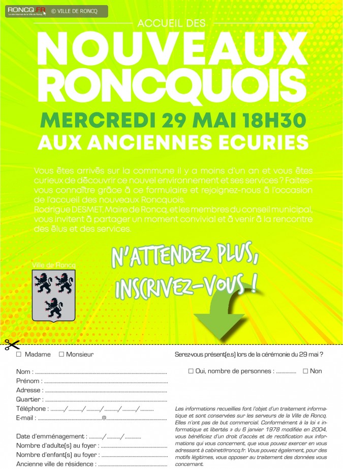 2019 - Nouveaux Roncquois