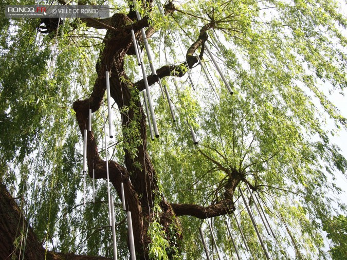 2019 - saule carillon installation