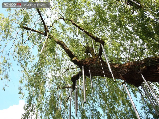 2019 - saule carillon installation