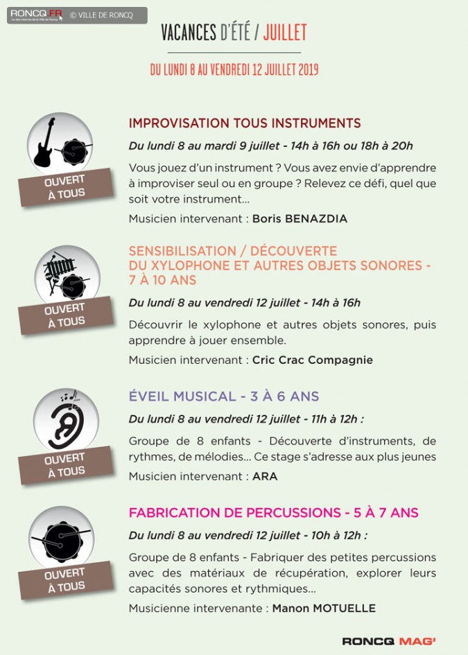 2019 - EMM inscriptions ete