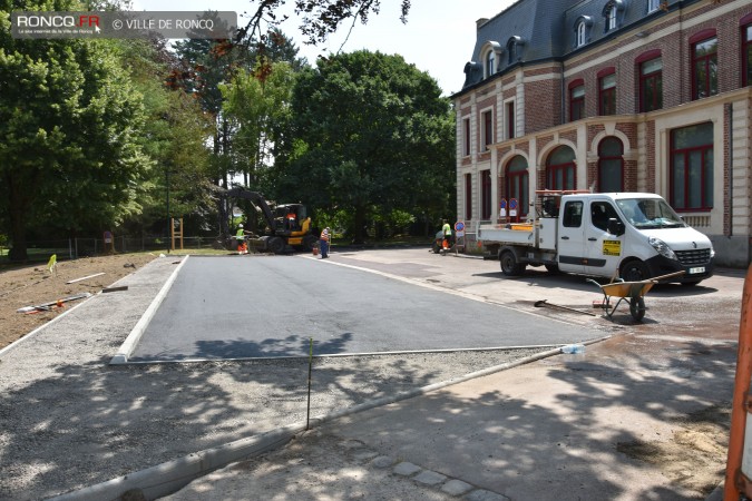 2019 - extension parking Mairie