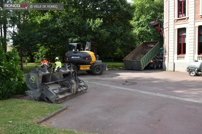 2019 - extension parking Mairie