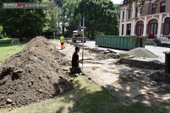 2019 - extension parking Mairie