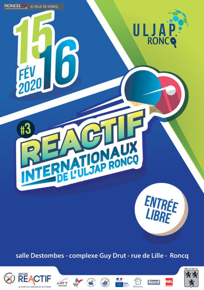 2020 - Reactif internationaux annonce